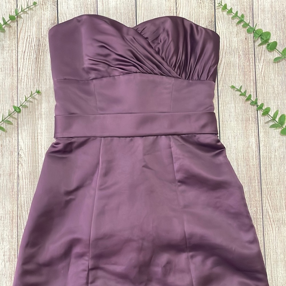 🌸 Clearance! 🌸 Saison B. Purple Strapless Bridesmaid/Prom Dress Size 6
